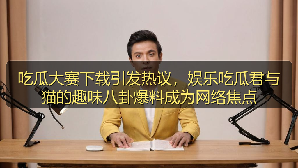 吃瓜大赛下载引发热议,娱乐吃瓜君与猫的趣味八卦爆料成为网络焦点