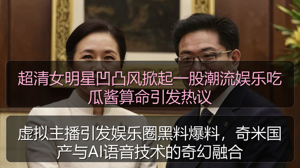 超清女明星凹凸风掀起一股潮流娱乐吃瓜酱算命引发热议