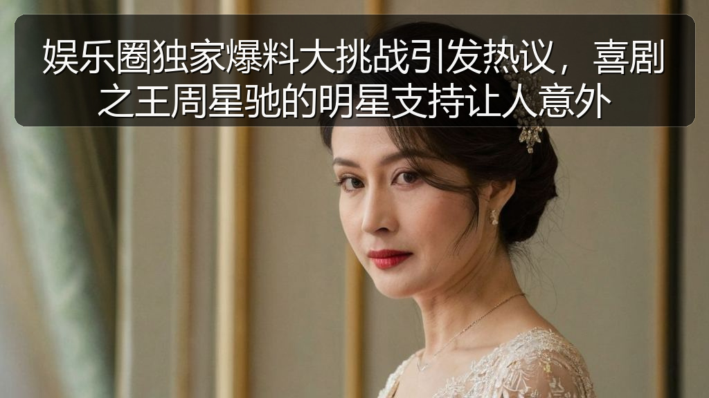 娱乐圈独家爆料大挑战引发热议，喜剧之王周星驰的明星支持让人意外