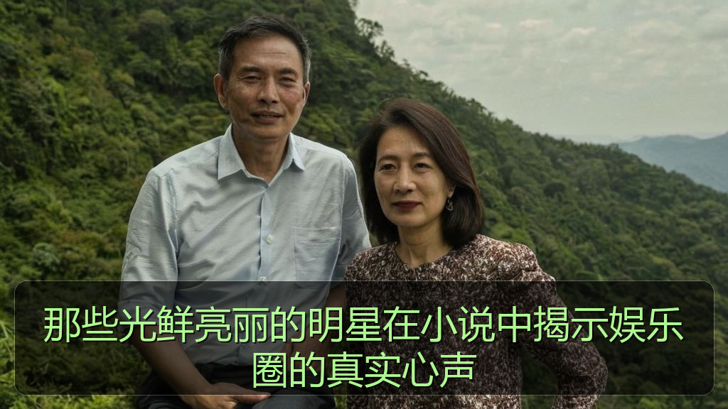 那些光鲜亮丽的明星在小说中揭示娱乐圈的真实心声