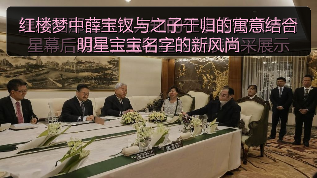 红楼梦中薛宝钗与之子于归的寓意结合明星宝宝名字的新风尚
