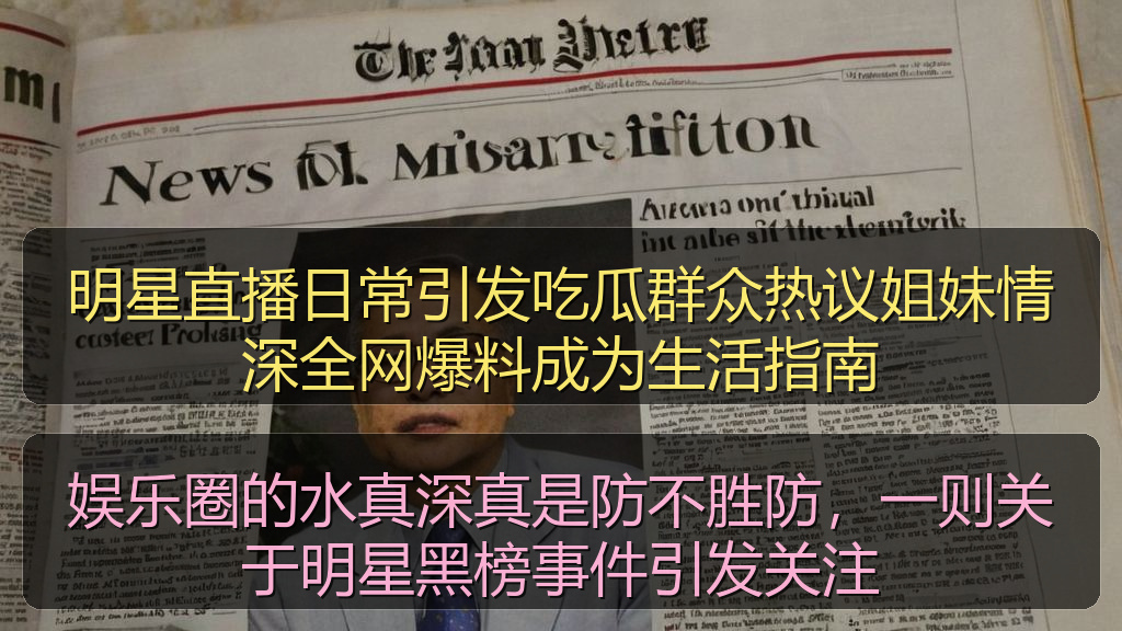 娱乐圈的水真深真是防不胜防,一则关于明星黑榜事件引发关注