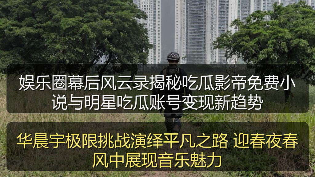 娱乐圈幕后风云录揭秘吃瓜影帝免费小说与明星吃瓜账号变现新趋势