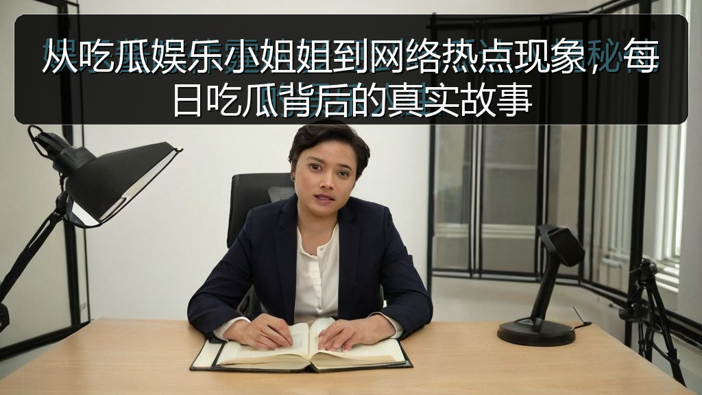 从吃瓜娱乐小姐姐到网络热点现象，每日吃瓜背后的真实故事