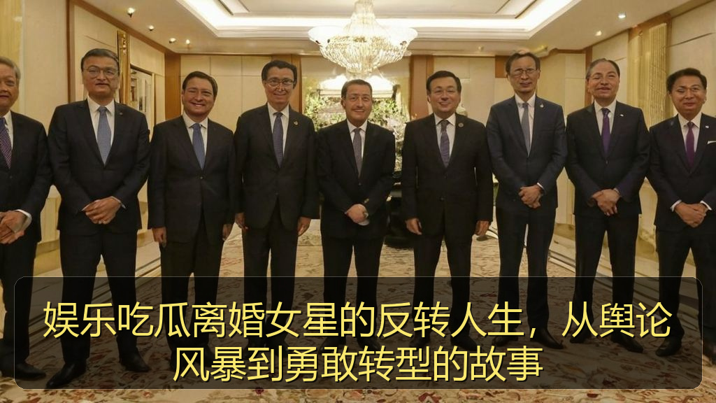 娱乐吃瓜离婚女星的反转人生,从舆论风暴到勇敢转型的故事